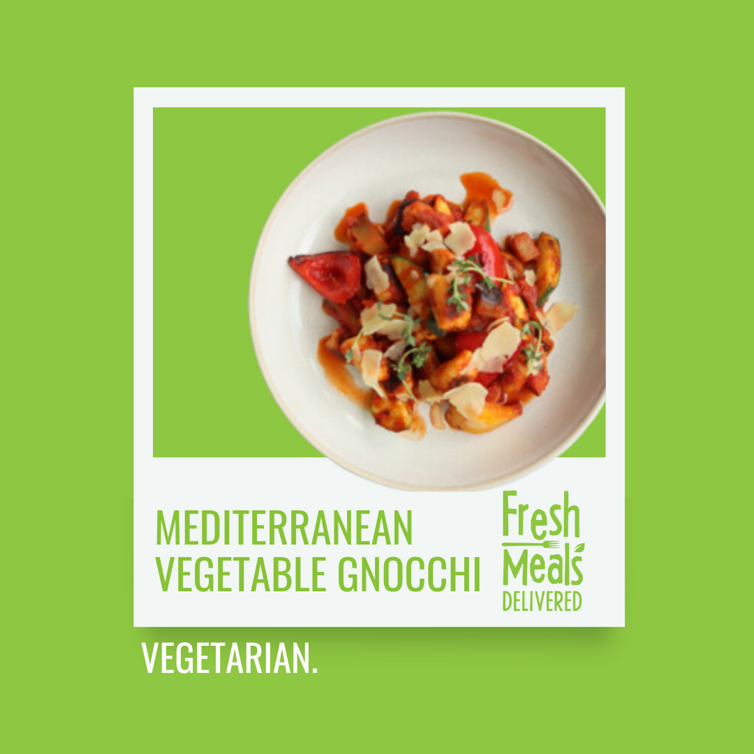 Hand Rolled Gnocchi with grilled vegetable (360g)
